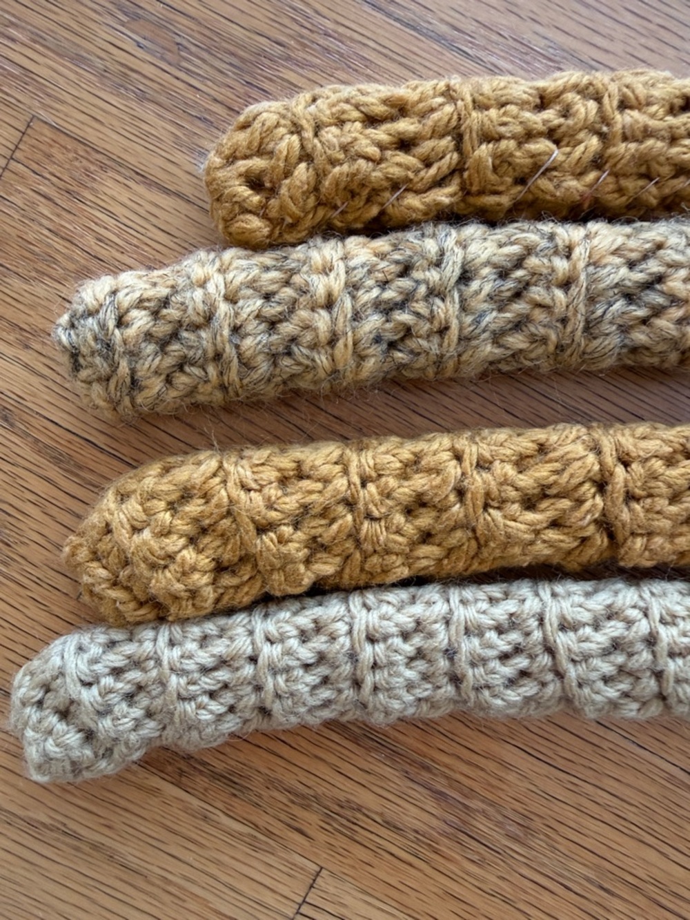 Vintage Hand Crocheted Hangers - Picture 2 of 3